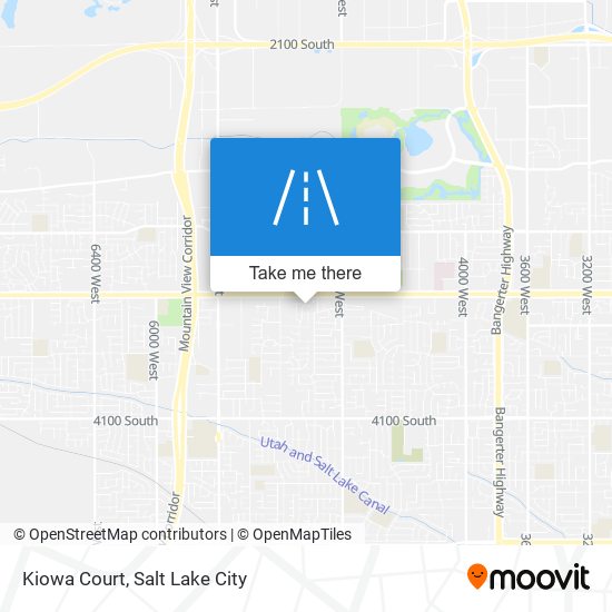 Kiowa Court map