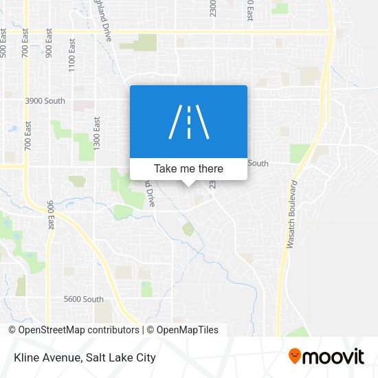 Mapa de Kline Avenue