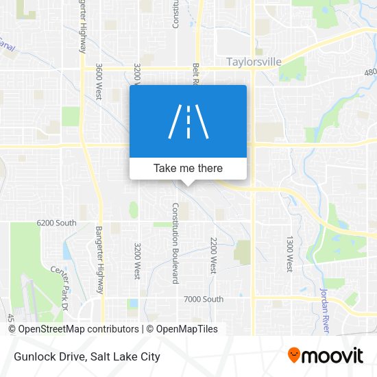 Gunlock Drive map