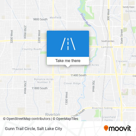 Gunn Trail Circle map