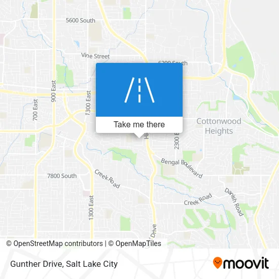 Gunther Drive map