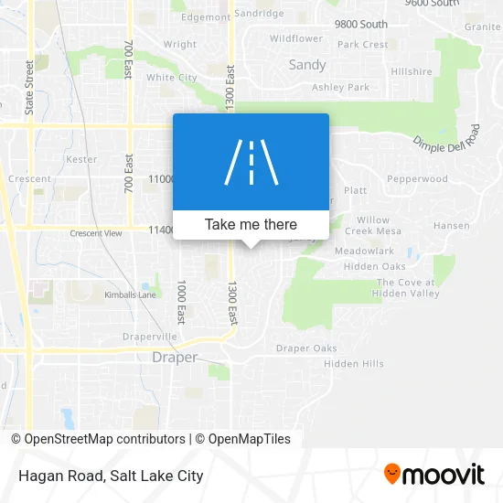 Hagan Road map