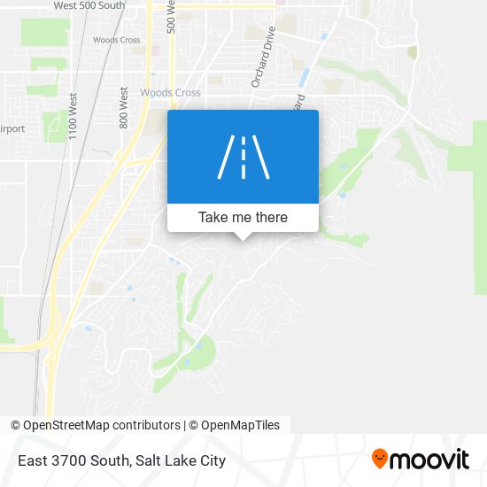 Mapa de East 3700 South