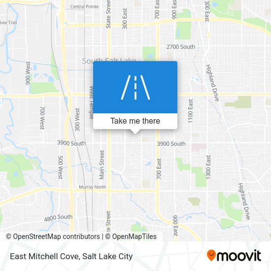 East Mitchell Cove map