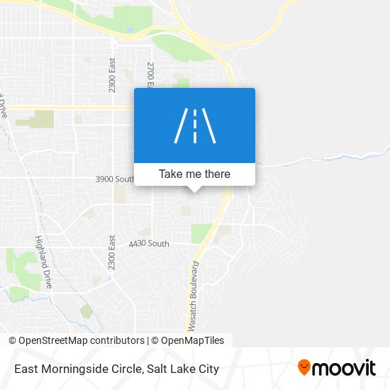 Mapa de East Morningside Circle