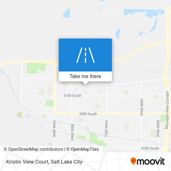 Kristin View Court map