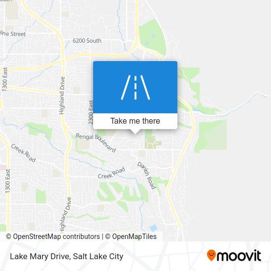 Lake Mary Drive map