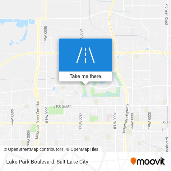 Mapa de Lake Park Boulevard