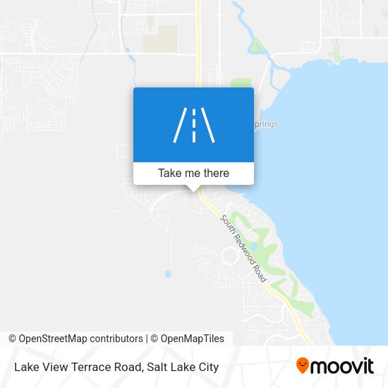 Mapa de Lake View Terrace Road