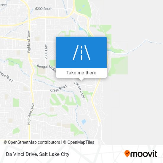 Da Vinci Drive map