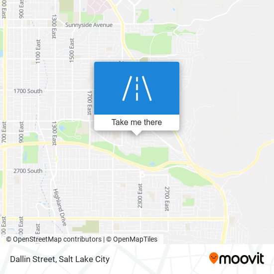 Dallin Street map