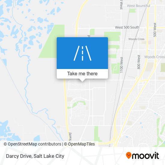 Darcy Drive map