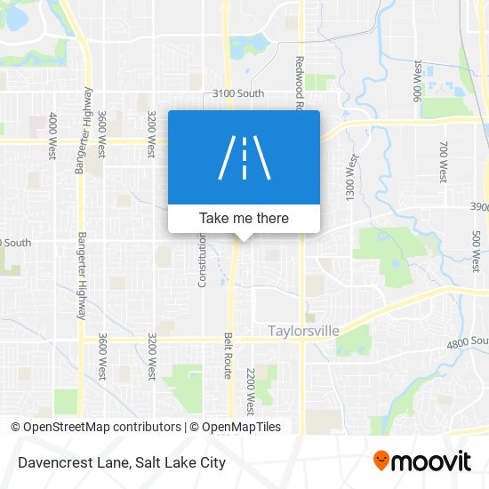 Davencrest Lane map