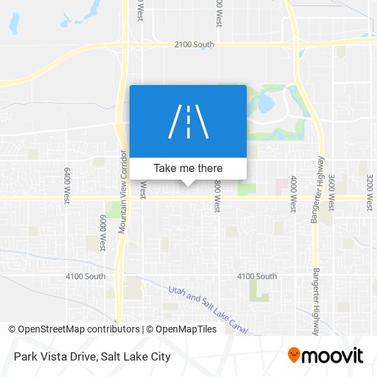 Park Vista Drive map