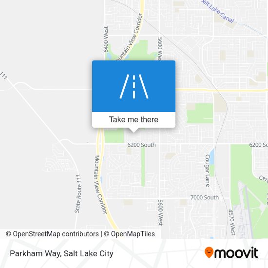 Mapa de Parkham Way