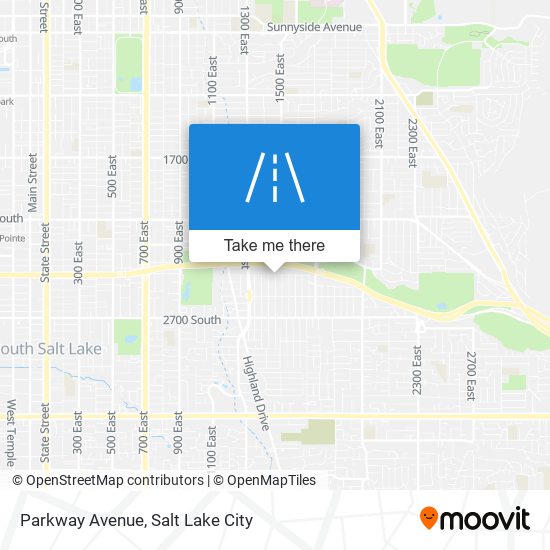 Parkway Avenue map