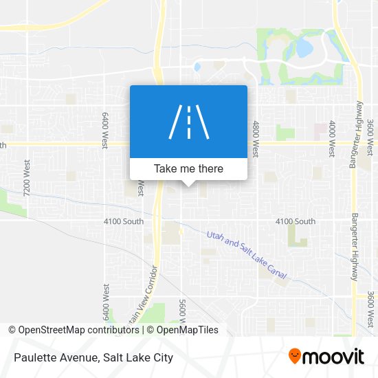 Paulette Avenue map
