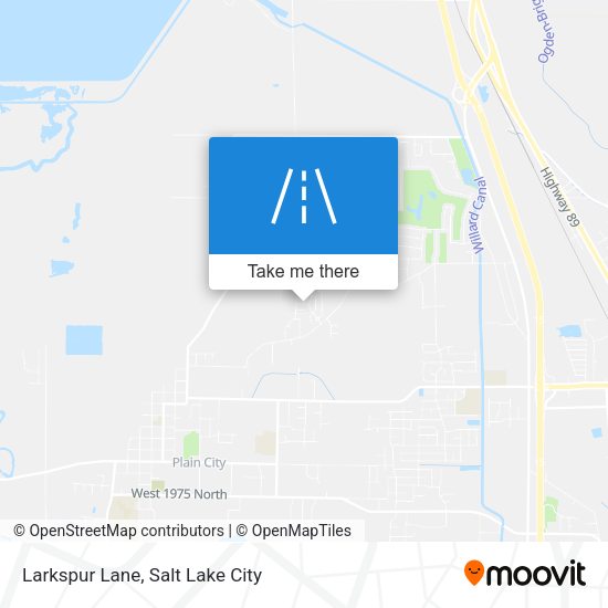 Mapa de Larkspur Lane