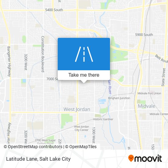 Mapa de Latitude Lane