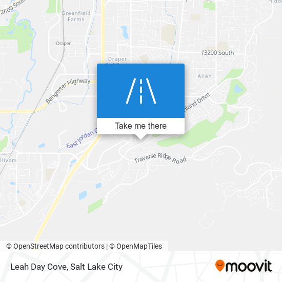 Leah Day Cove map