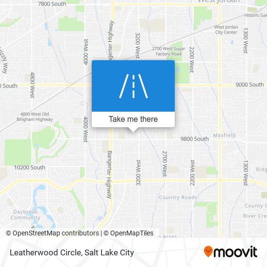 Leatherwood Circle map