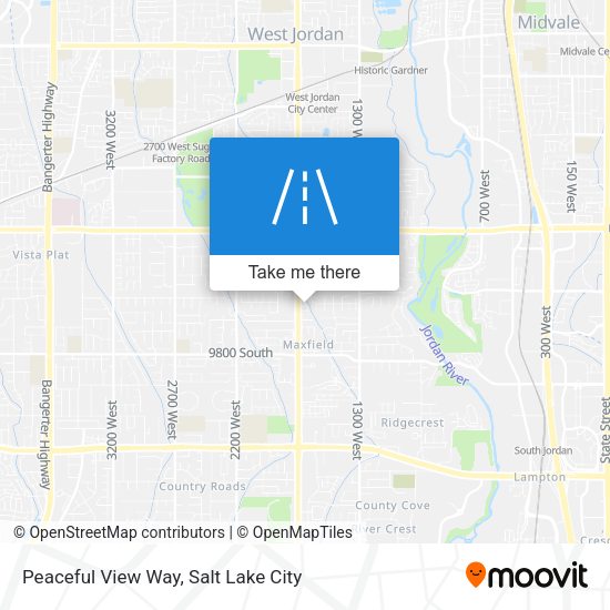Mapa de Peaceful View Way