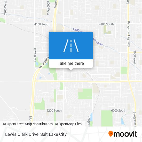Lewis Clark Drive map