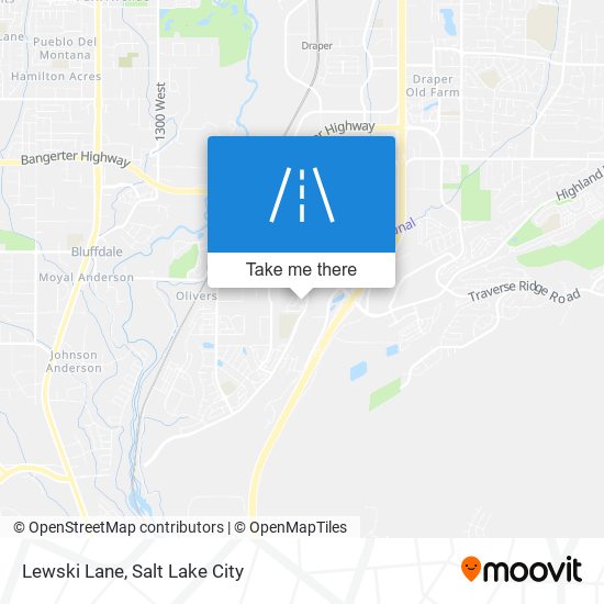 Lewski Lane map