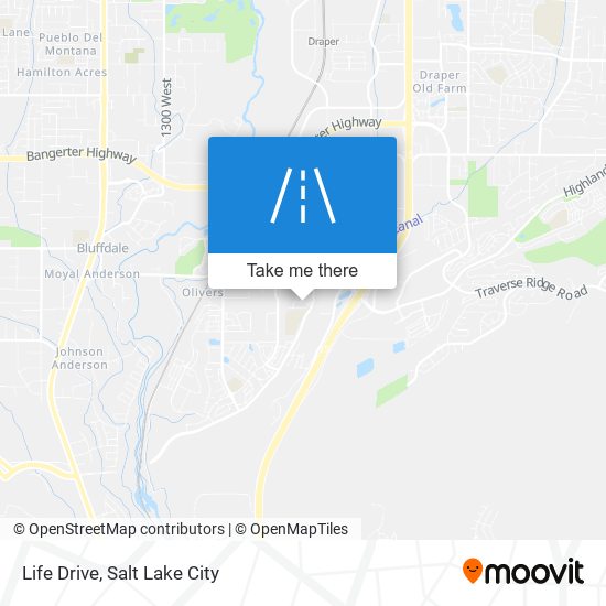 Life Drive map