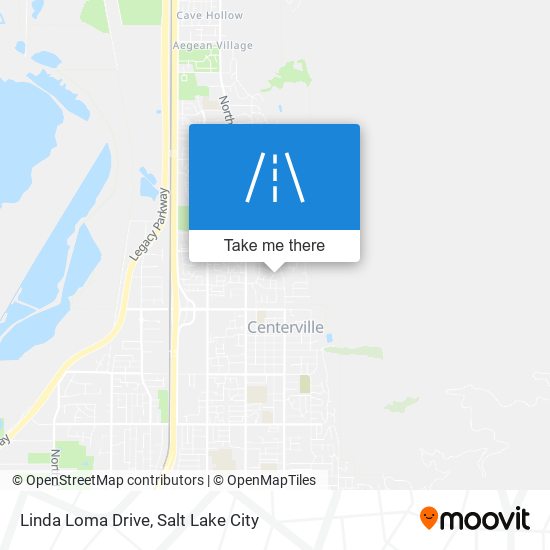 Mapa de Linda Loma Drive