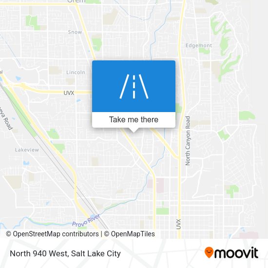 Mapa de North 940 West