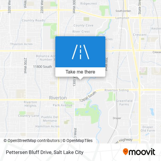 Pettersen Bluff Drive map