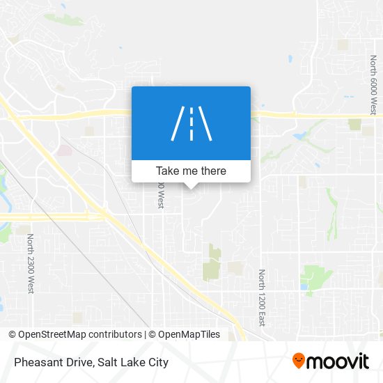 Pheasant Drive map