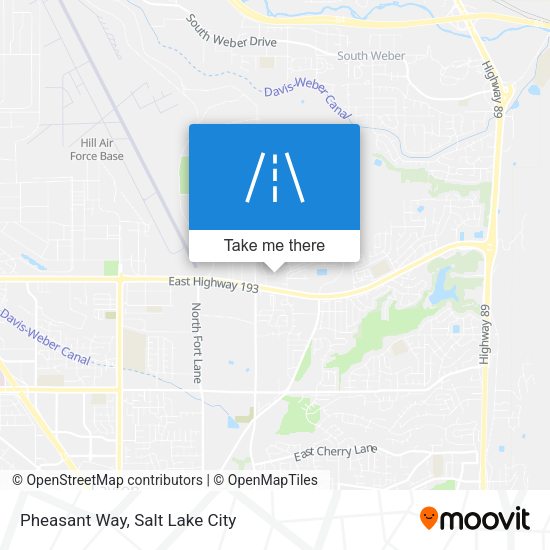 Pheasant Way map