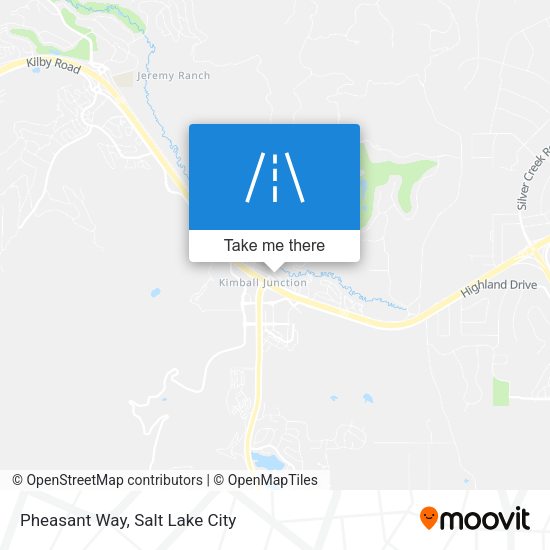 Pheasant Way map