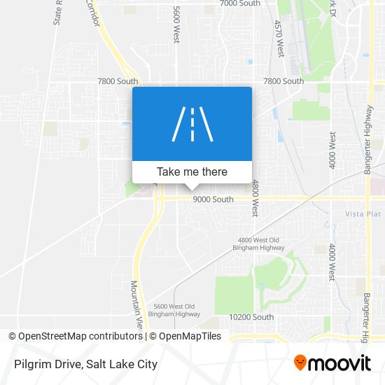 Pilgrim Drive map