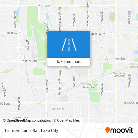 Mapa de Lismore Lane