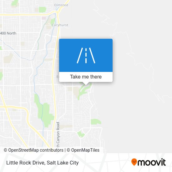 Little Rock Drive map