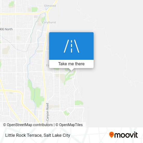 Mapa de Little Rock Terrace