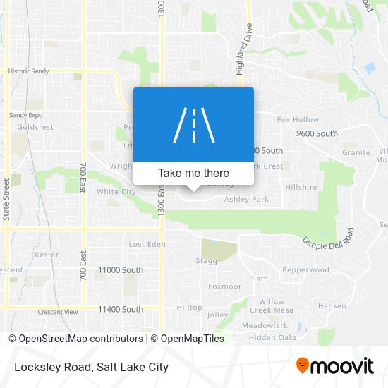 Mapa de Locksley Road