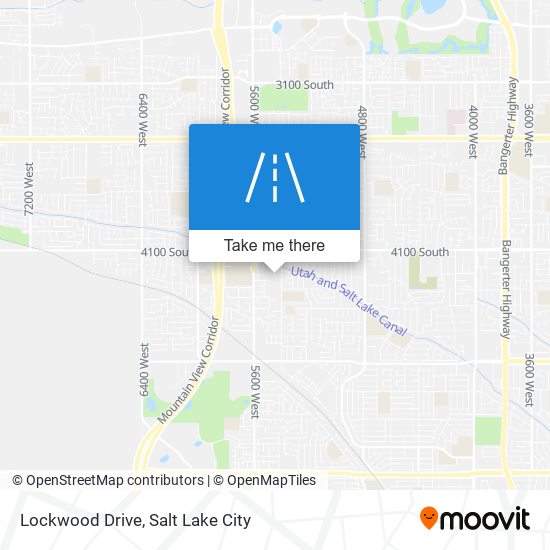 Lockwood Drive map