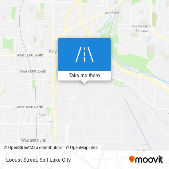 Locust Street map