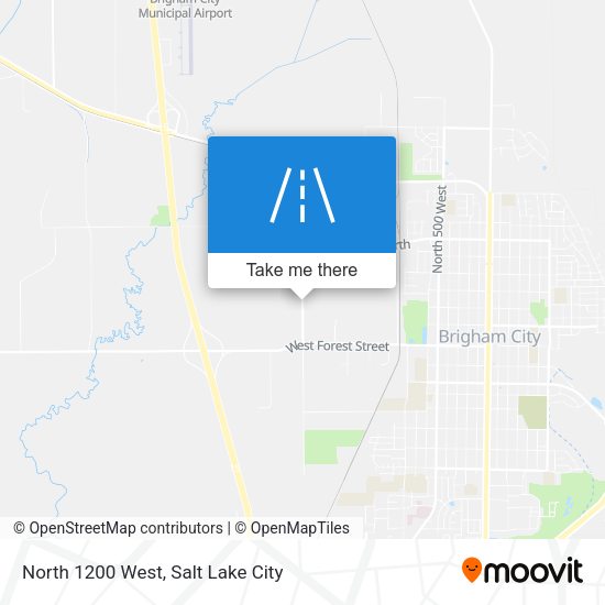 Mapa de North 1200 West