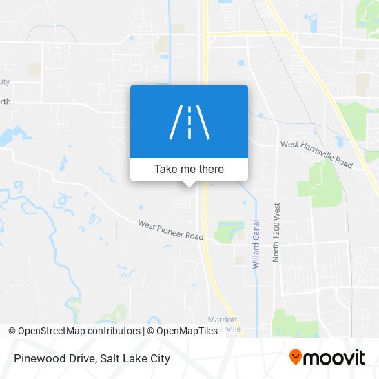 Pinewood Drive map