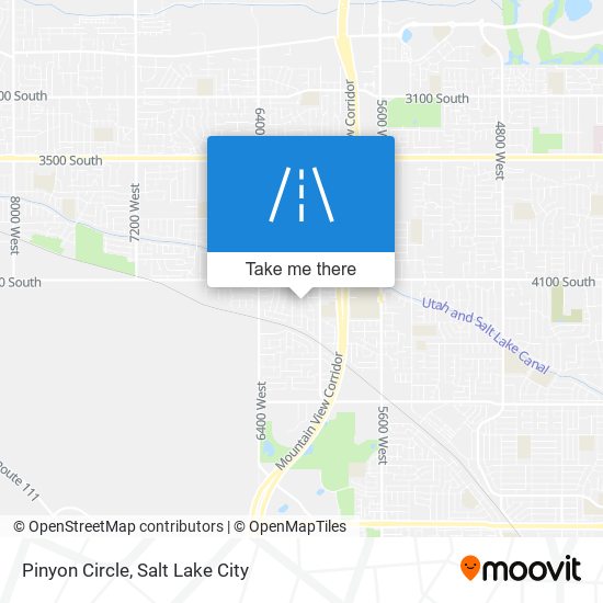 Pinyon Circle map