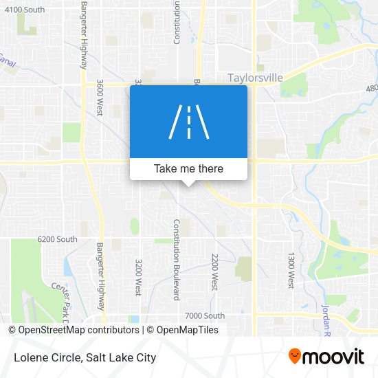 Lolene Circle map
