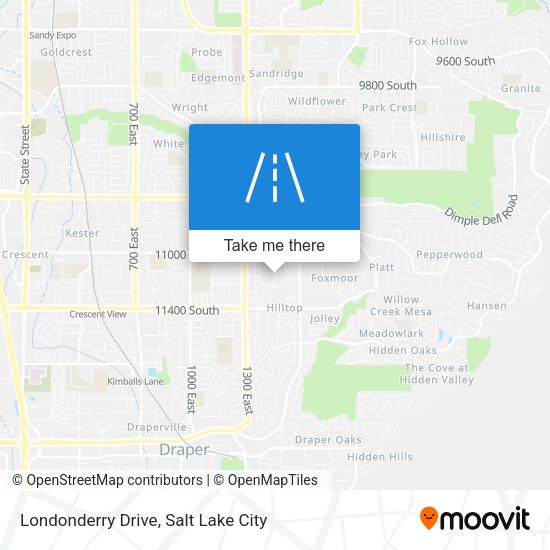 Londonderry Drive map