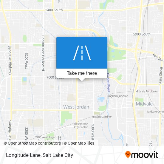 Mapa de Longitude Lane