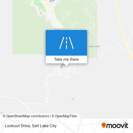 Lookout Drive map
