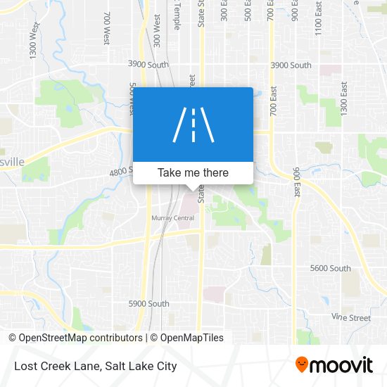 Mapa de Lost Creek Lane